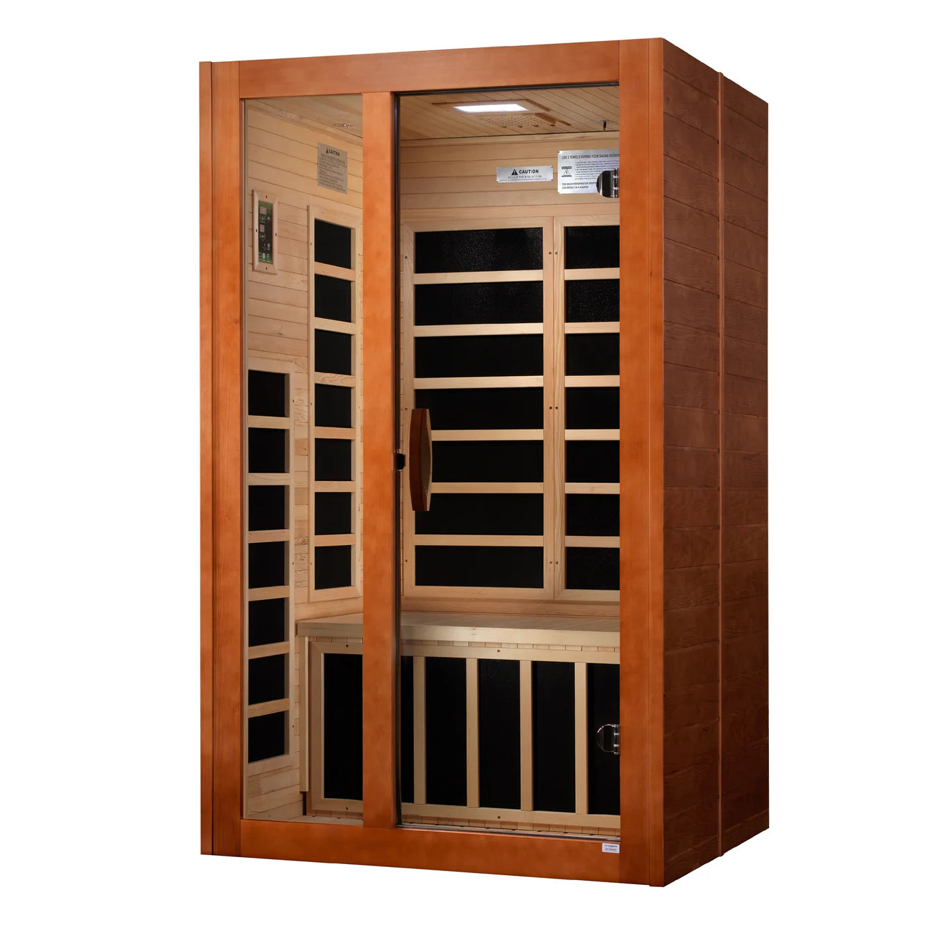 Dynamic Santiago 2 Person Ultra Low EMF FAR IR Sauna
