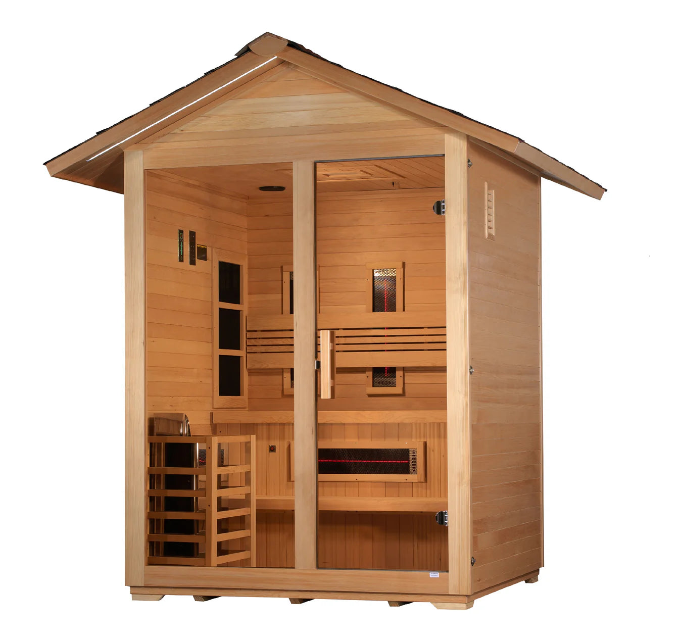 Golden Designs Carinthia 3 Person Hybrid Sauna