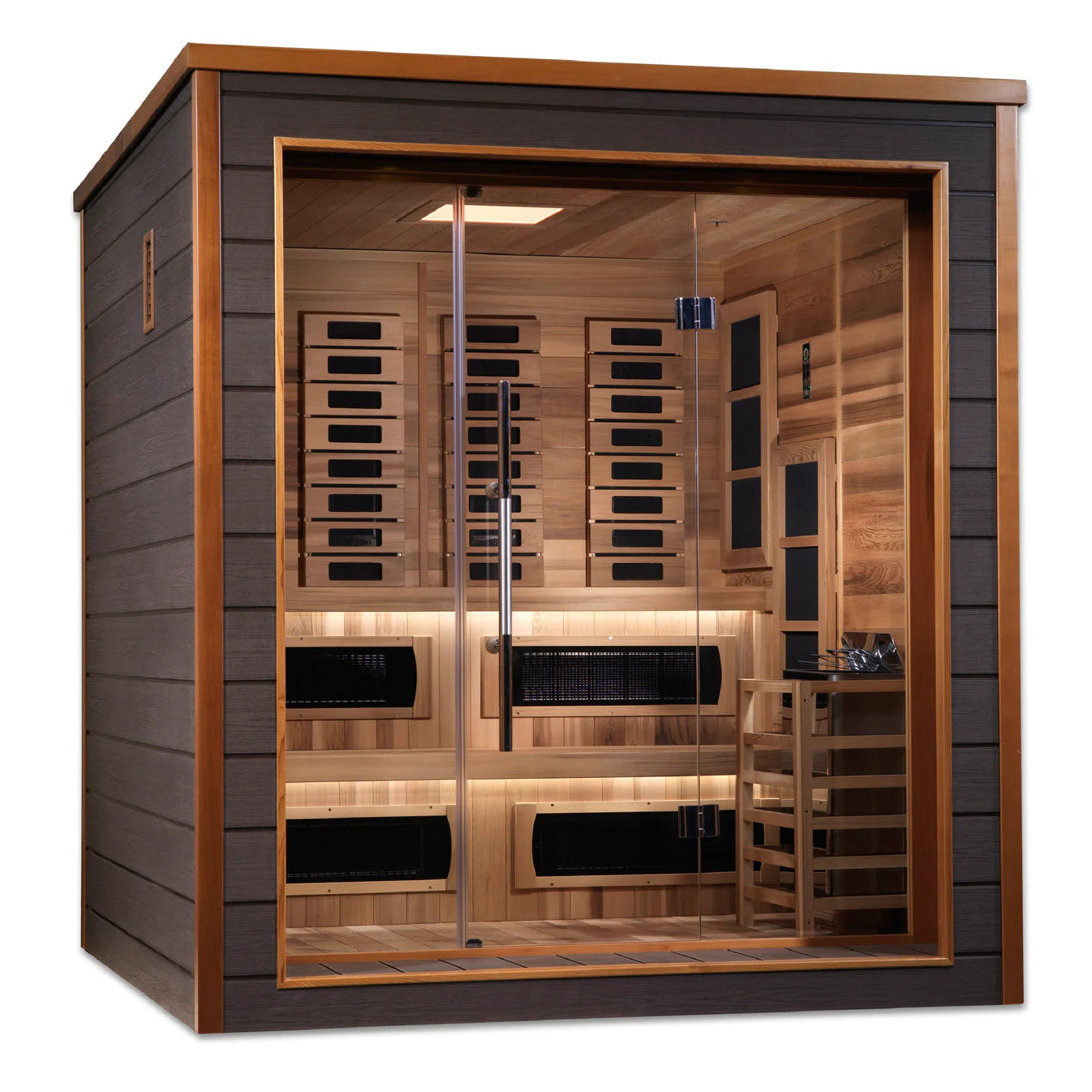 Golden Designs Karlstad 6 Person Hybrid Full Spectrum Sauna