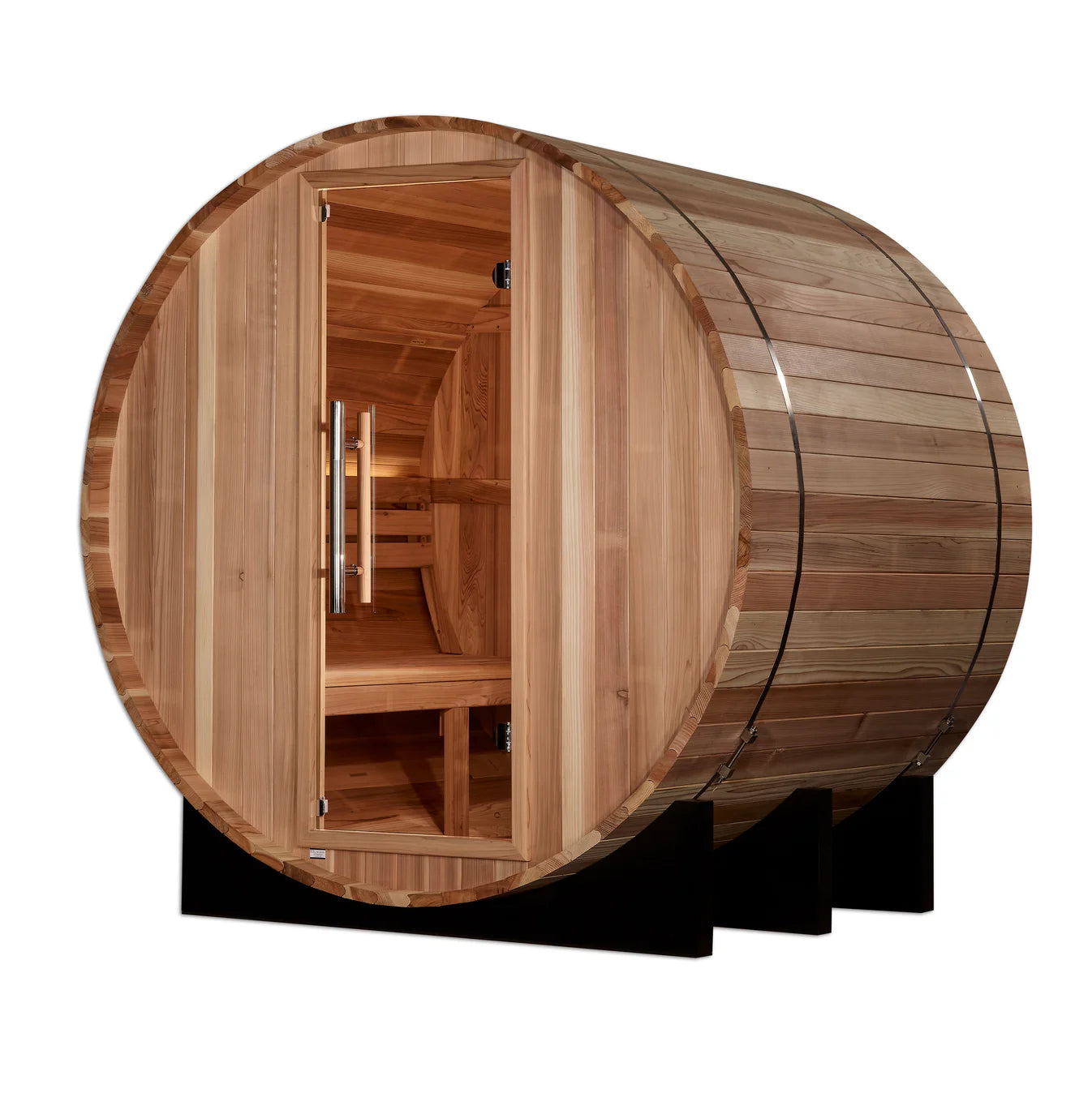 Golden Designs St. Moritz 2 Person Barrel Traditional Sauna