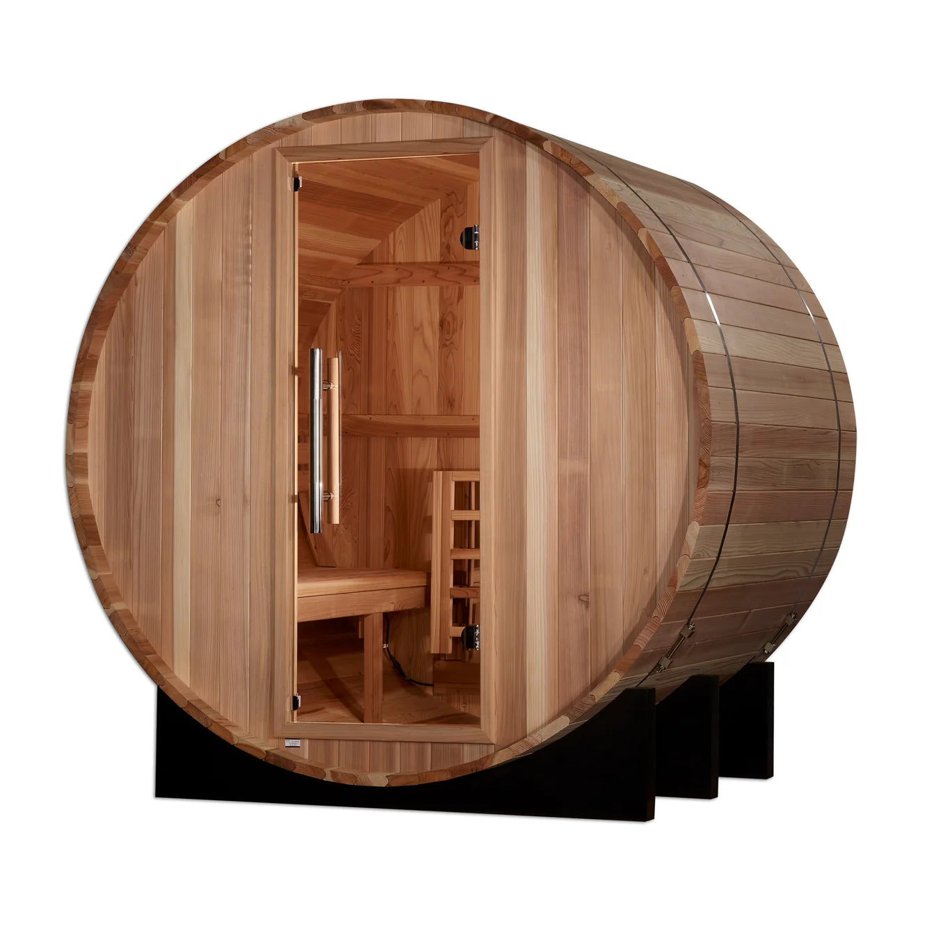 Golden Designs St. Moritz 2 Person Barrel Traditional Sauna