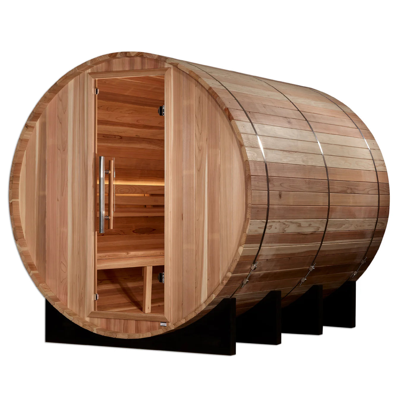 Golden Designs Klosters 6 Person Barrel Traditional Sauna