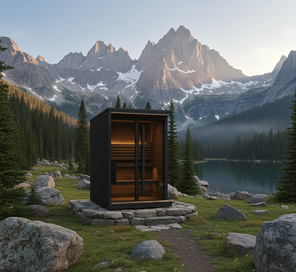 SaunaLife GL4 Outdoor Sauna Kit