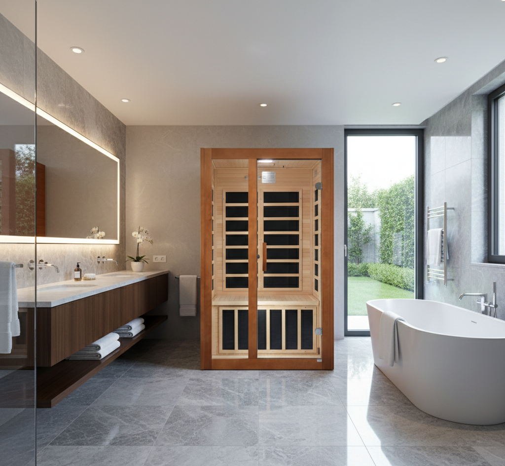 Dynamic Santiago 2 Person Ultra Low EMF FAR IR Sauna