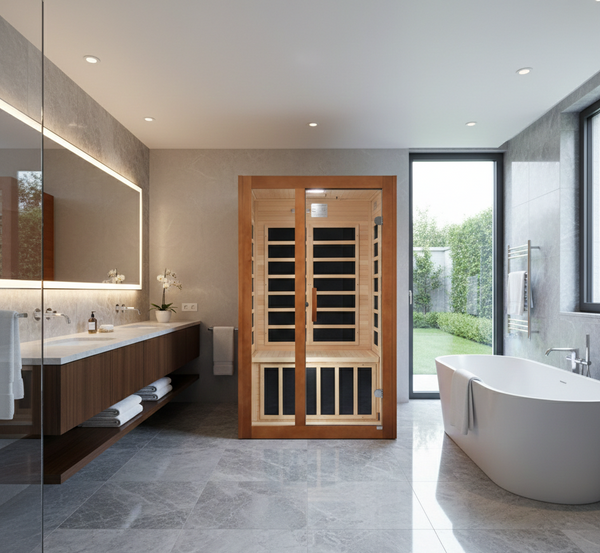 Dynamic Santiago 2 Person Ultra Low EMF FAR IR Sauna