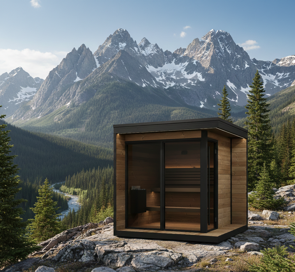 SaunaLife GL6 Outdoor Sauna Kit