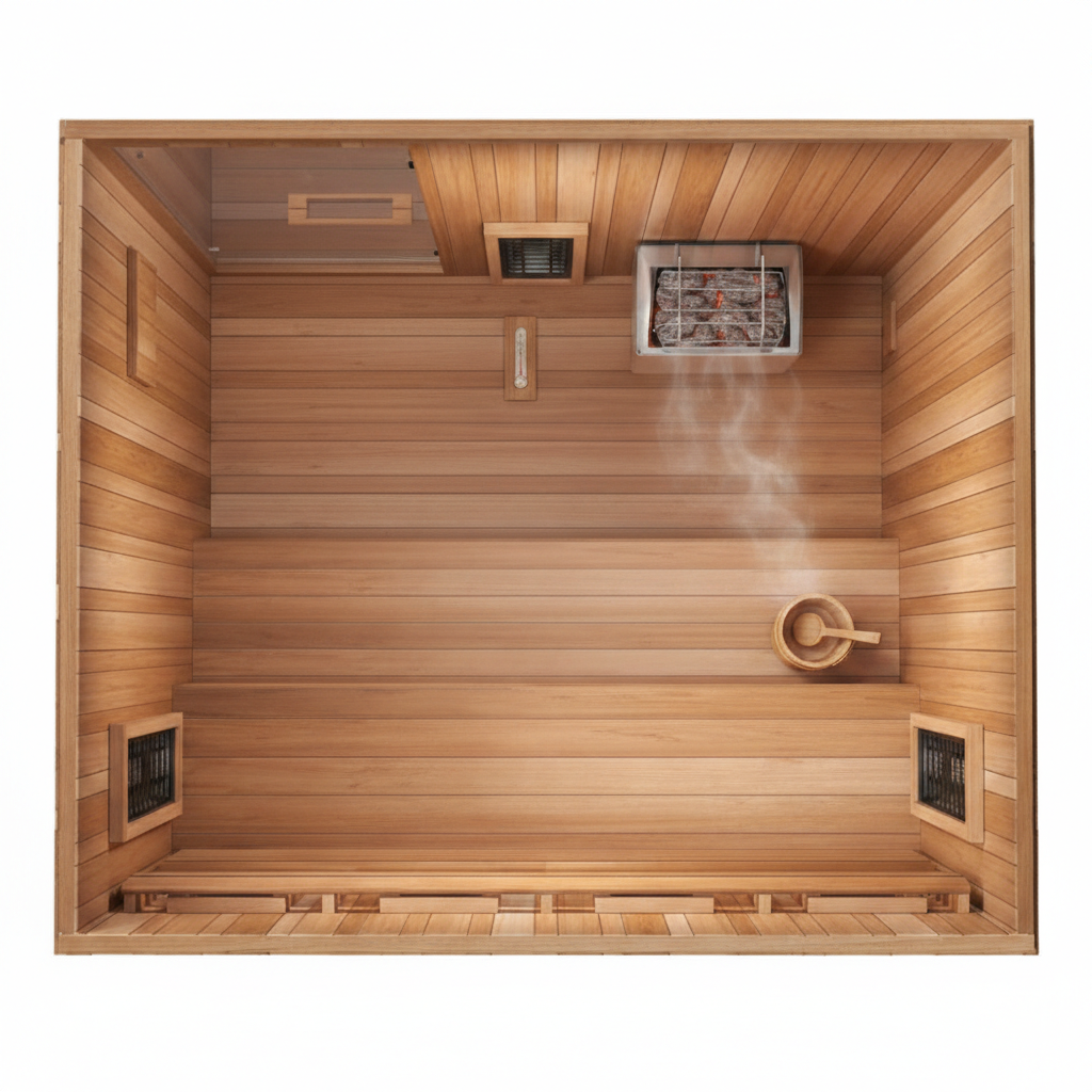 Finnmark FD-5 Trinity XL Infrared & Steam Sauna Combo