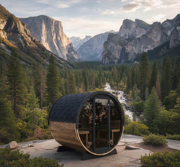 SaunaLife Model EE8G Sauna Barrel