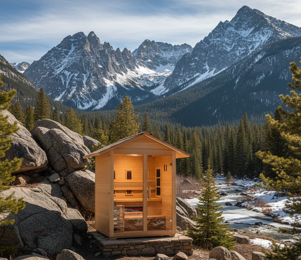 Golden Designs Carinthia 3 Person Hybrid Sauna