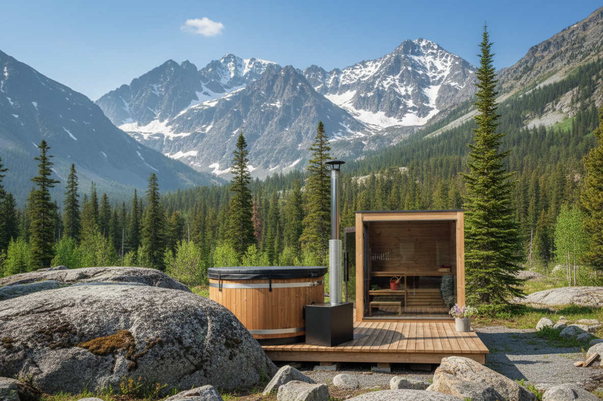 ThermaSol Nordic Dawn Sauna Cabin