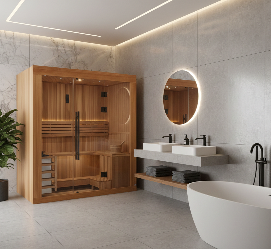 Golden Designs Copenhagen 3 Person Traditional Sauna