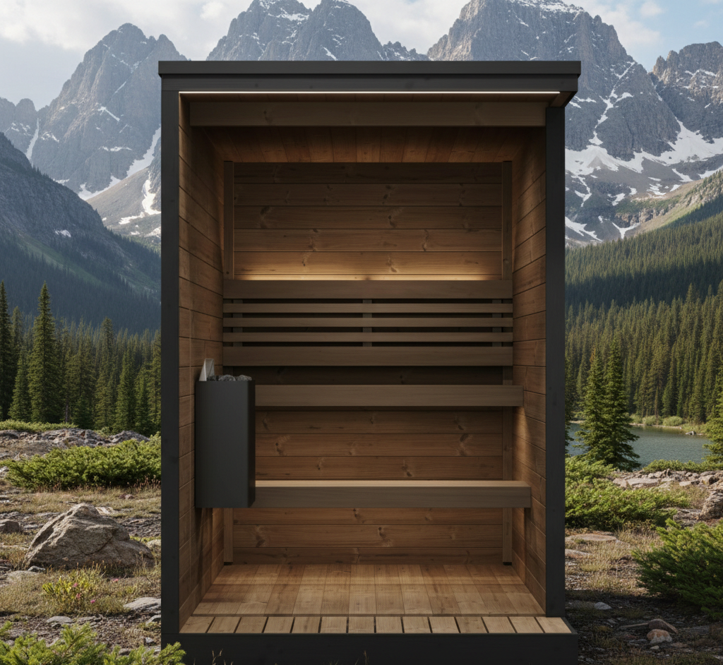SaunaLife GL4 Outdoor Sauna Kit