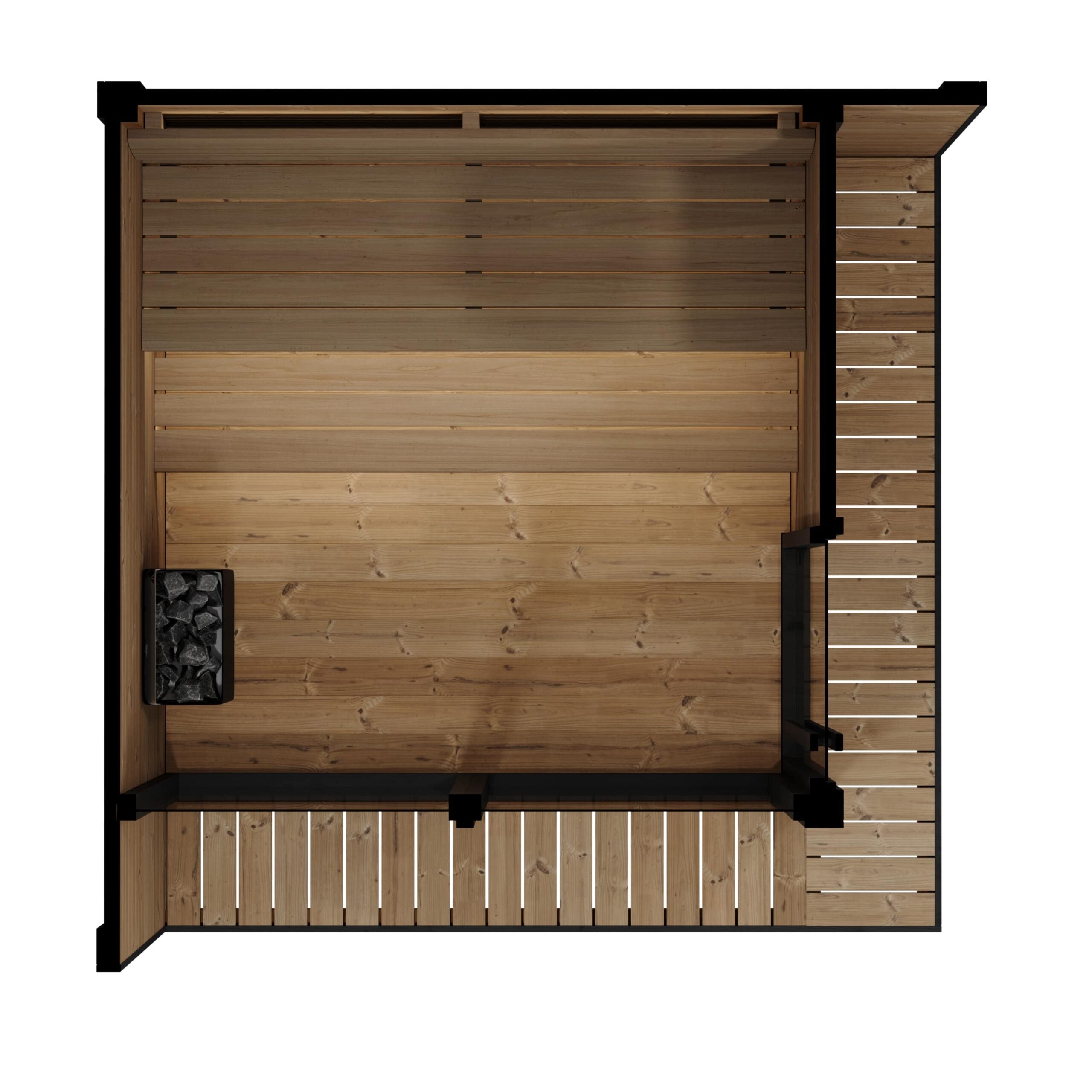 SaunaLife GL6 Outdoor Sauna Kit